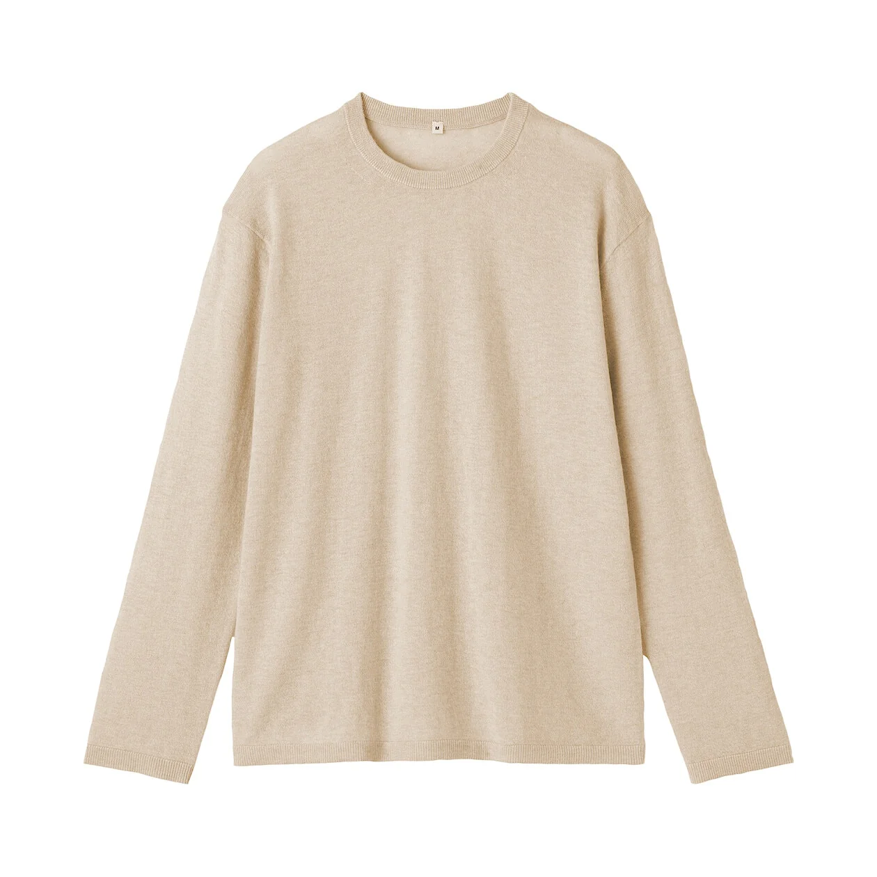 Natural Colour Cashmere Crewneck Sweater - Image 6