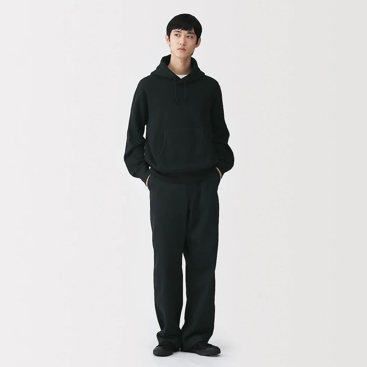 Loopwheel Knitted Sweat Hoodie - Image 15