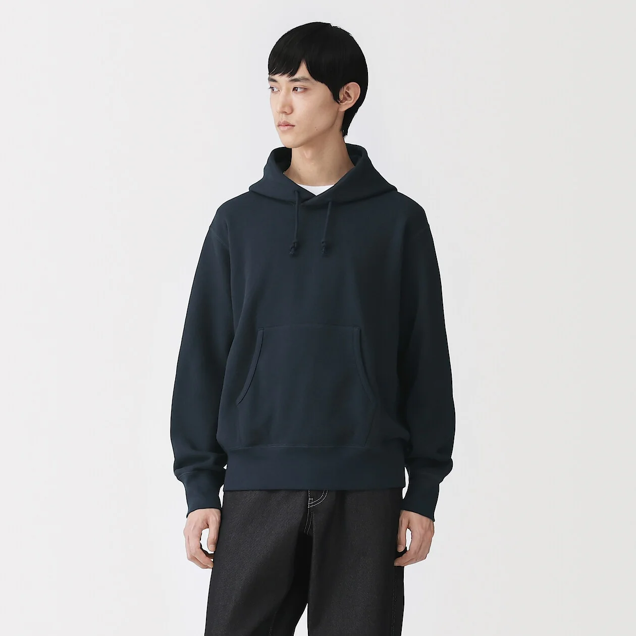 Loopwheel Knitted Sweat Hoodie - Image 2