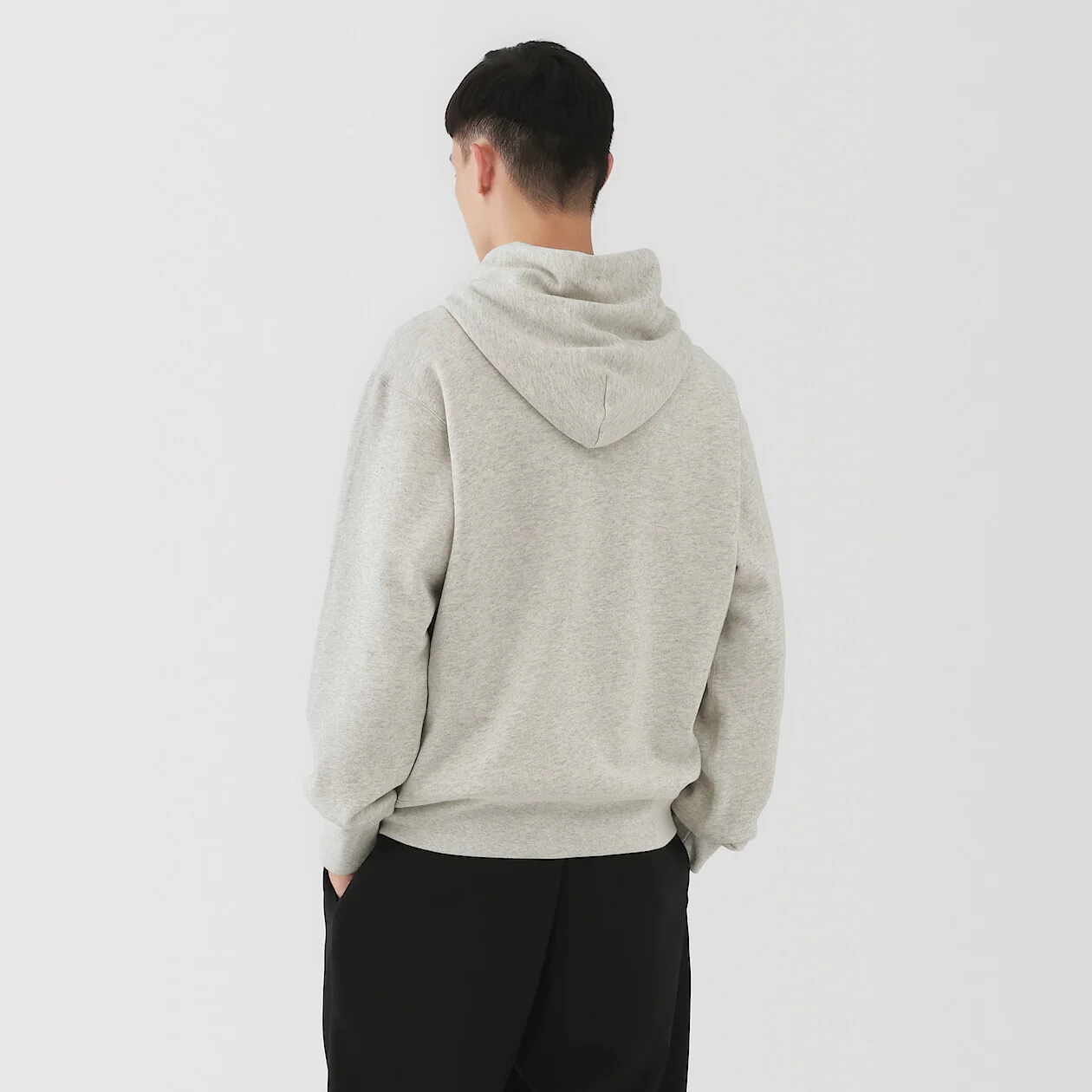 Loopwheel Knitted Sweat Hoodie - Image 9