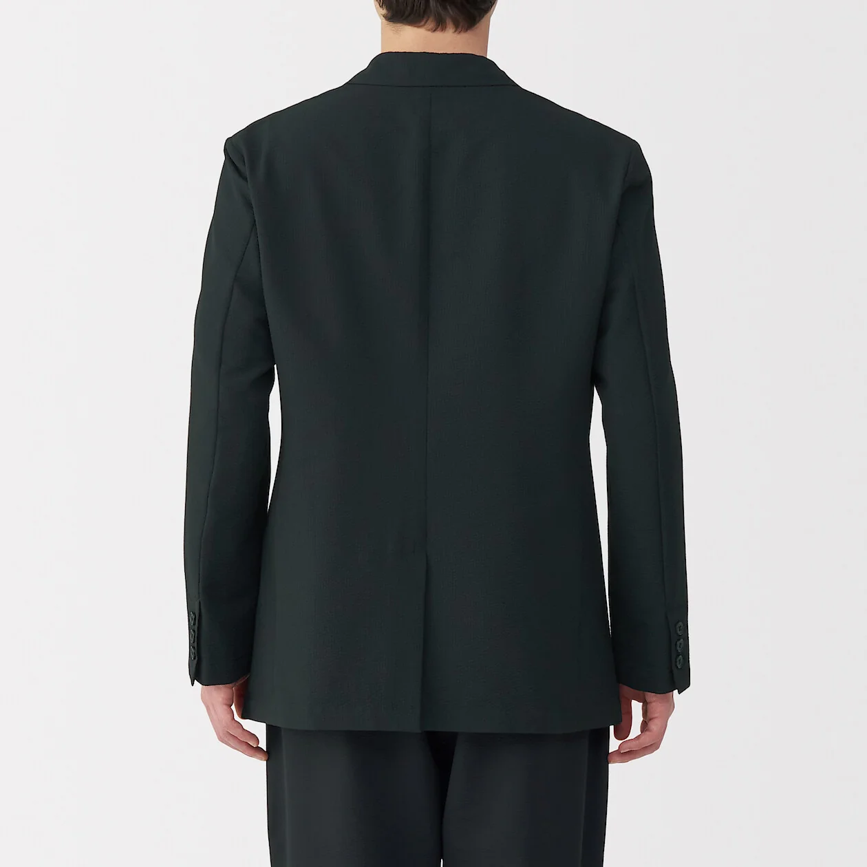 Breathable Seersucker Blazer Jacket - Image 14