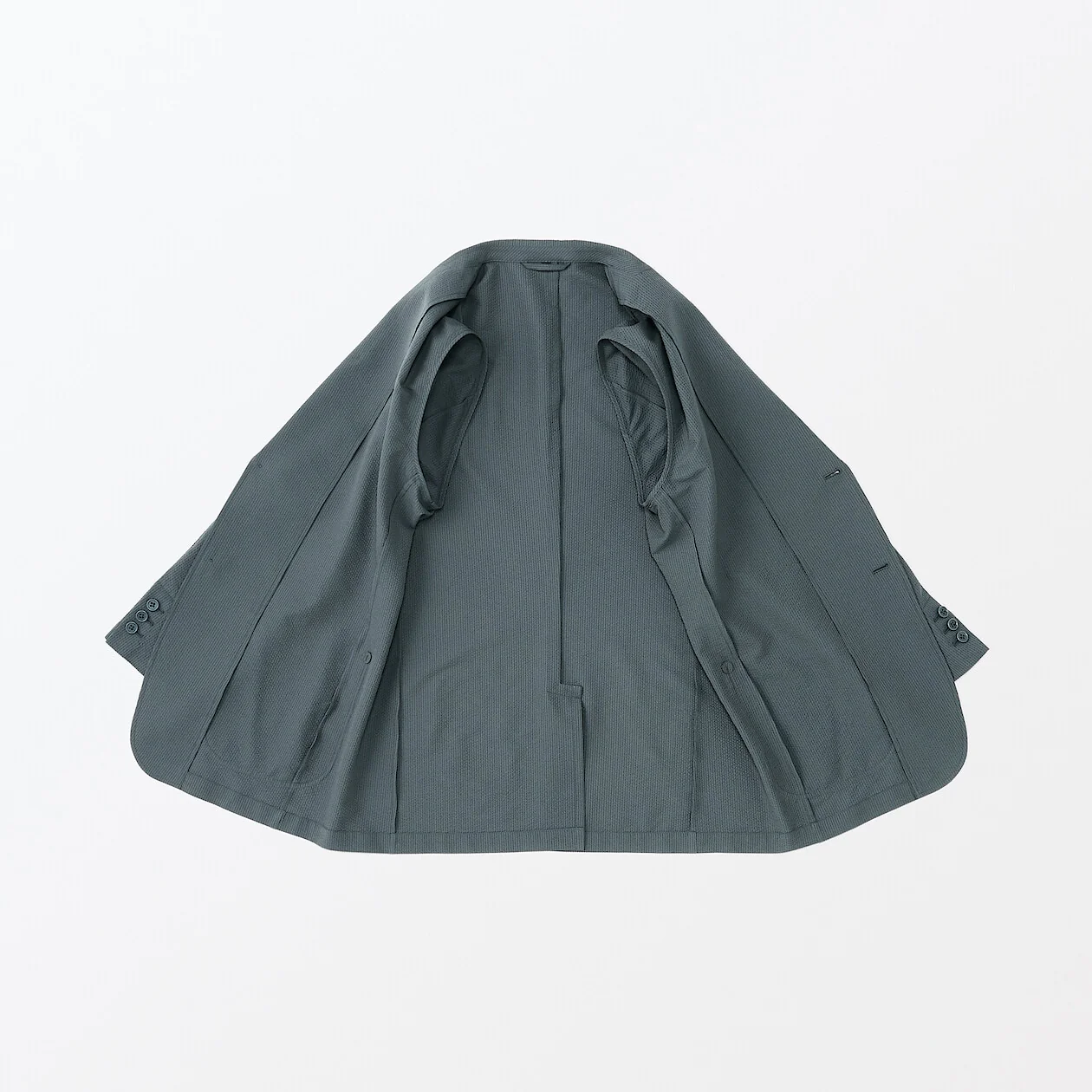 Breathable Seersucker Blazer Jacket - Image 7