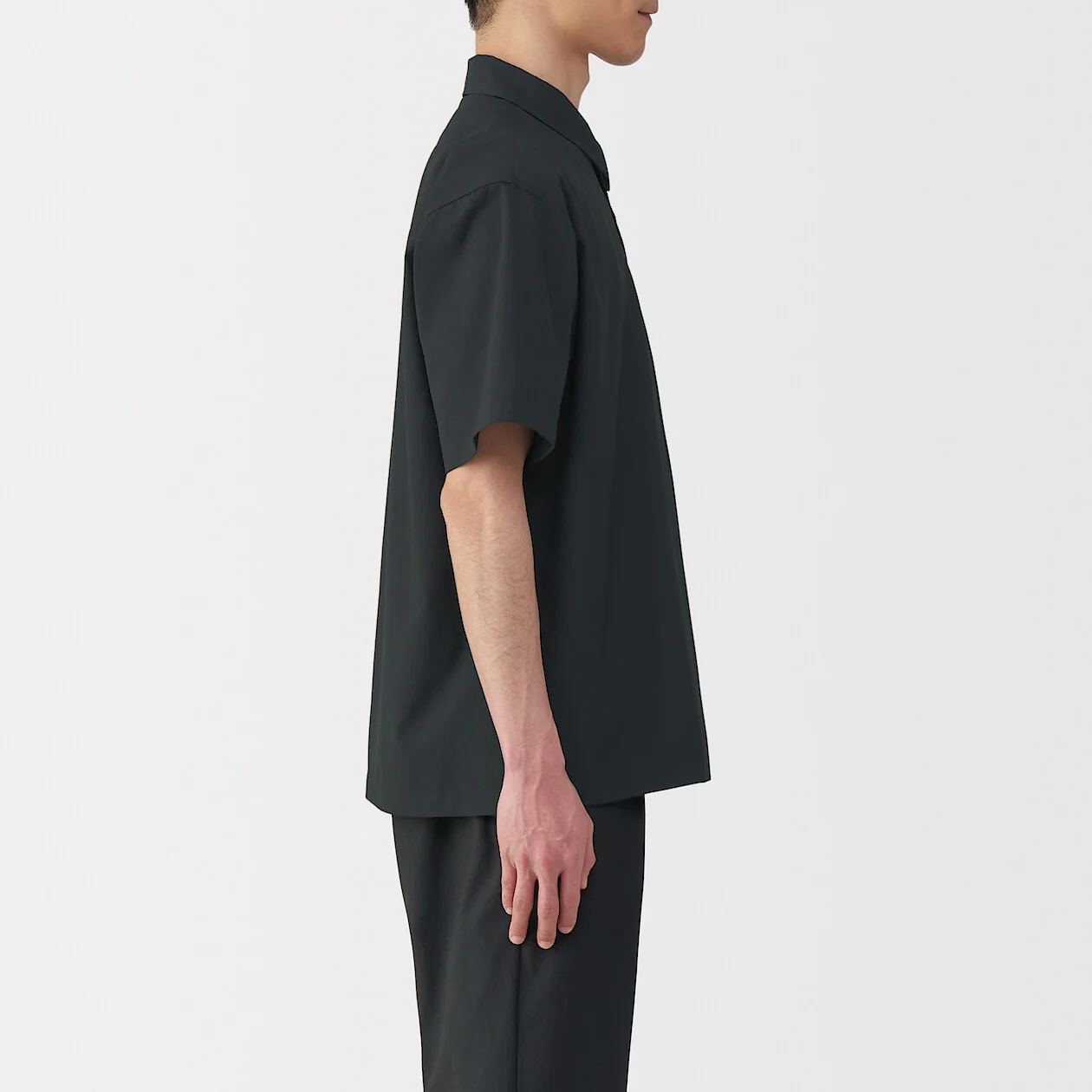 Breathable Short Sleeve Woven Polo Shirt - Image 10