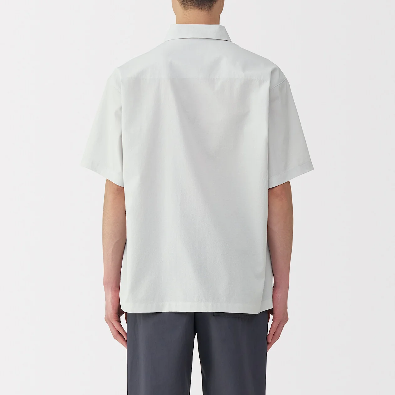 Breathable Short Sleeve Woven Polo Shirt - Image 4