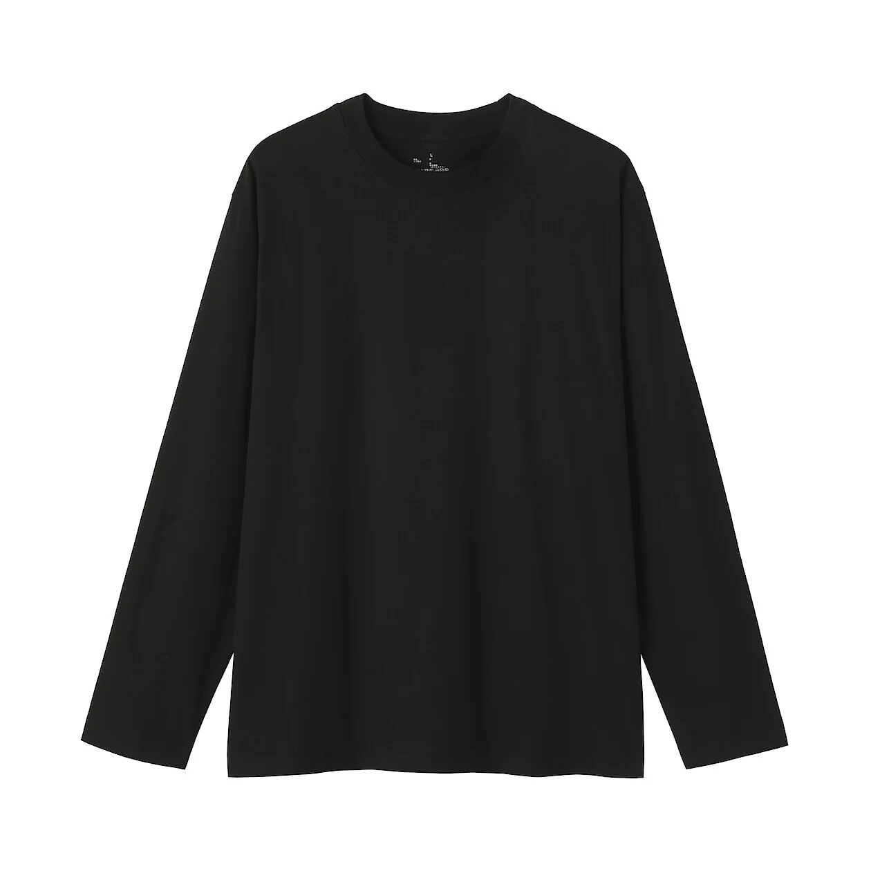 Brushed Jersey Crewneck Long Sleeve T-Shirt - Image 16