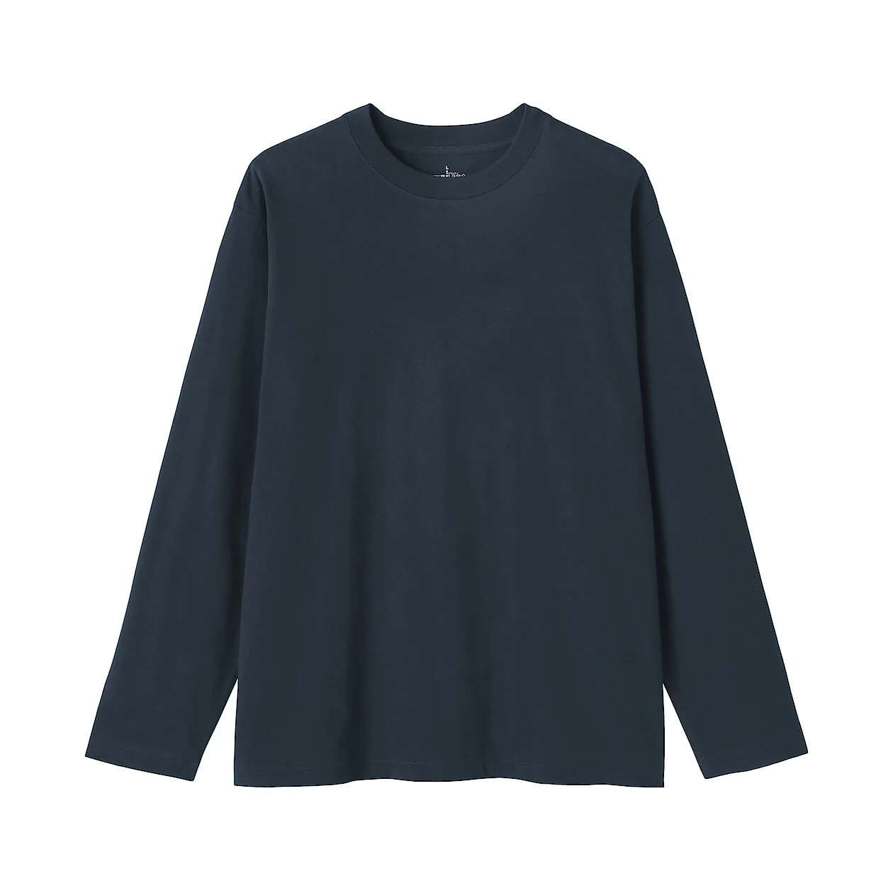 Brushed Jersey Crewneck Long Sleeve T-Shirt - Image 26