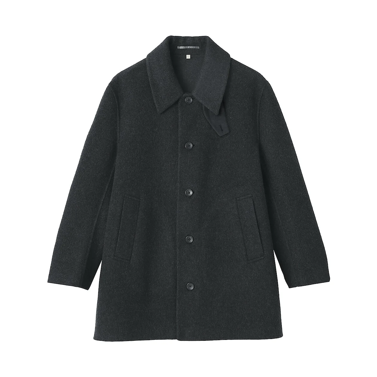 Cashmere Blended Short Coat - Image 15