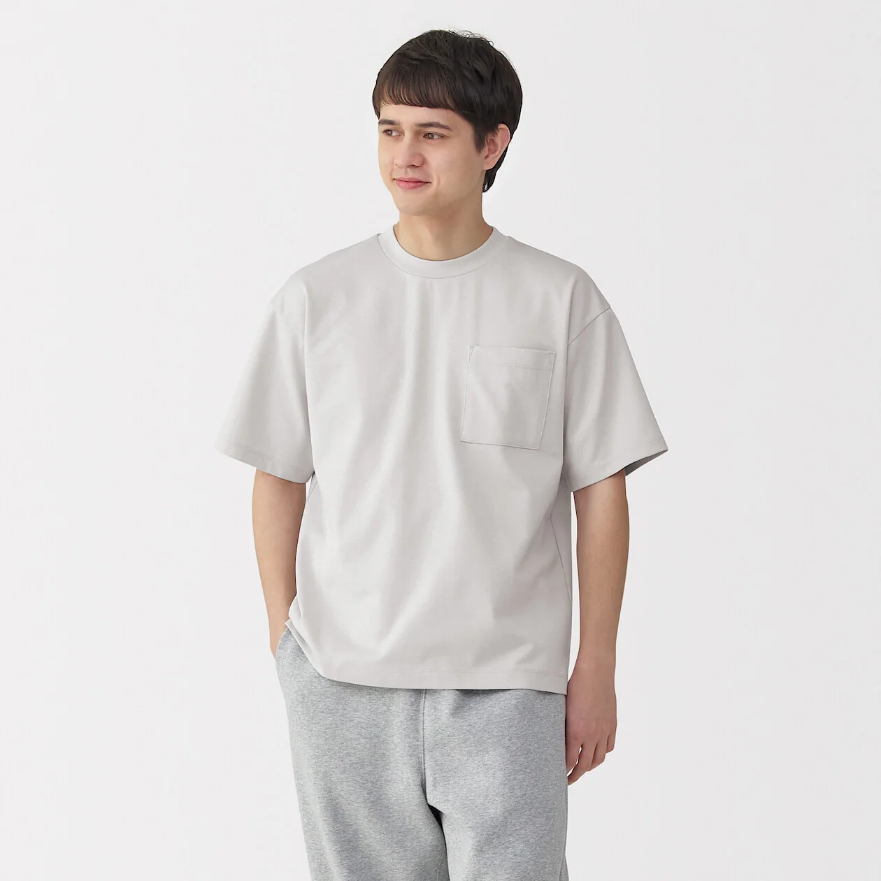 Cool Touch Crewneck Wide Short Sleeve T-Shirt - Image 10
