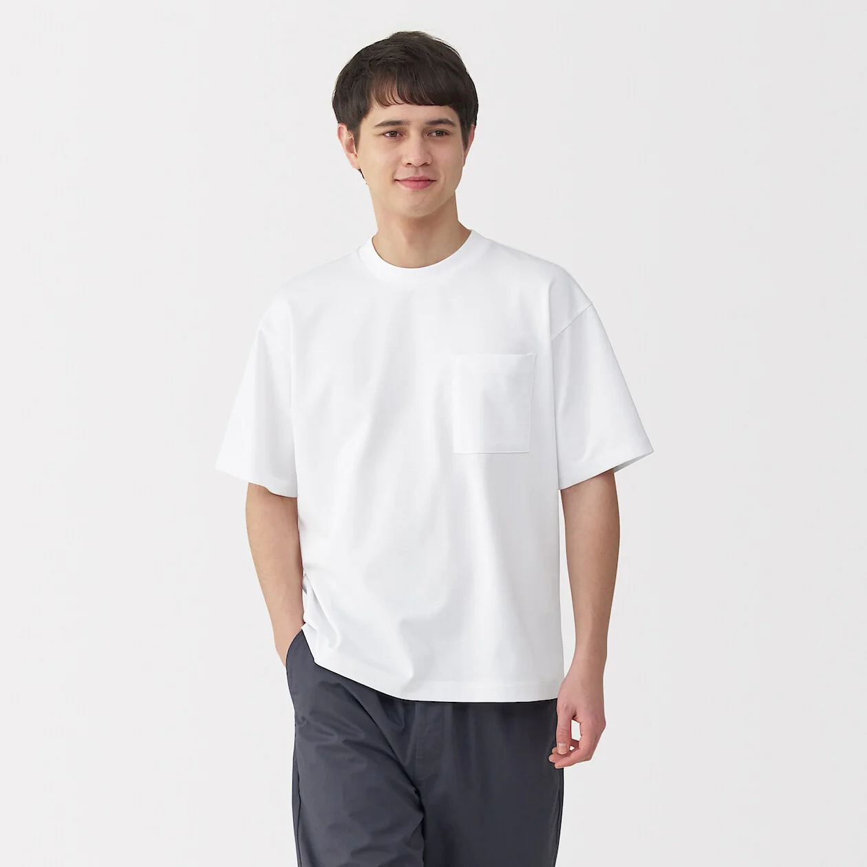 Cool Touch Crewneck Wide Short Sleeve T-Shirt - Image 18