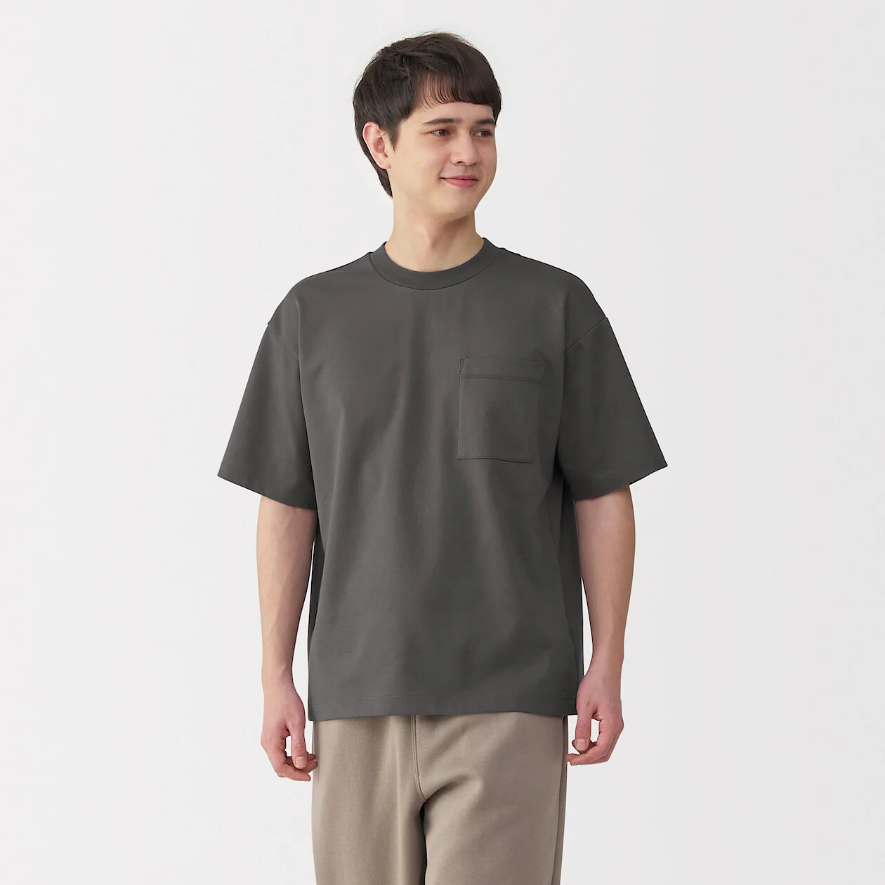 Cool Touch Crewneck Wide Short Sleeve T-Shirt - Image 26