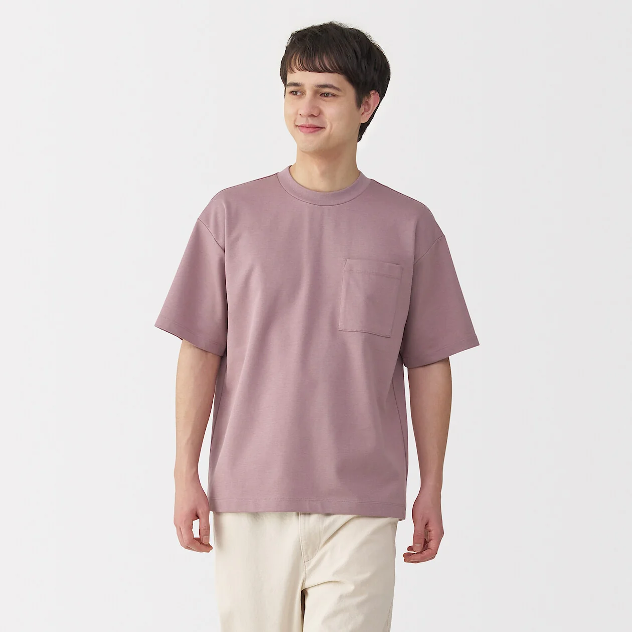 Cool Touch Crewneck Wide Short Sleeve T-Shirt - Image 42