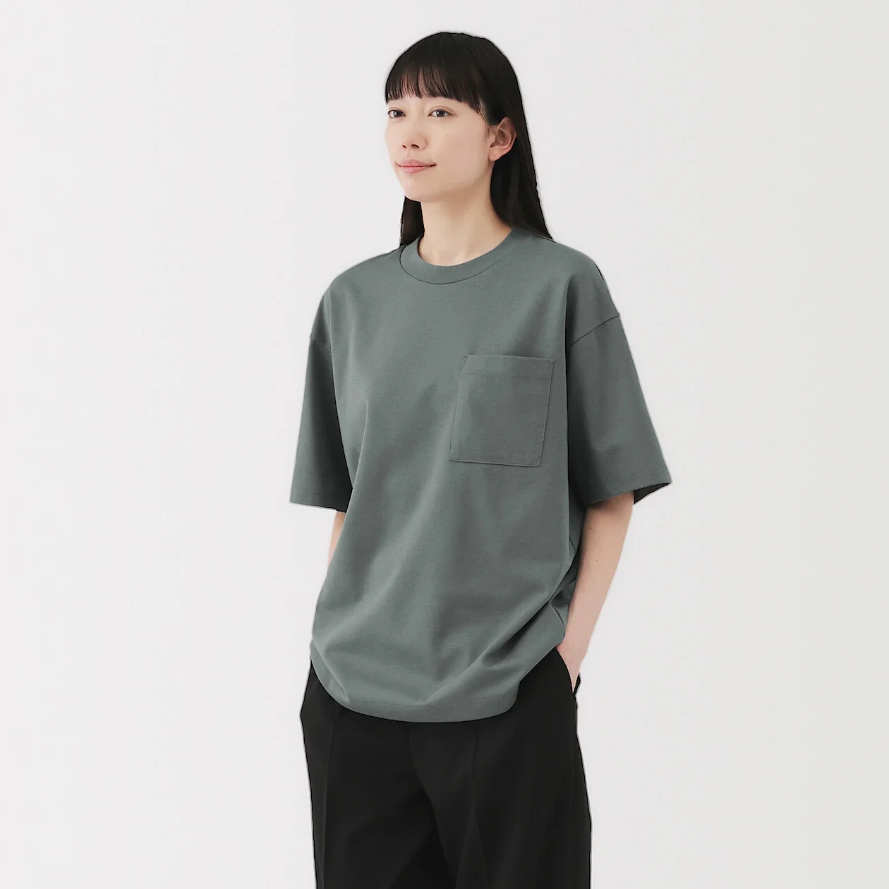 Cool Touch Crewneck Wide Short Sleeve T-Shirt - Image 51