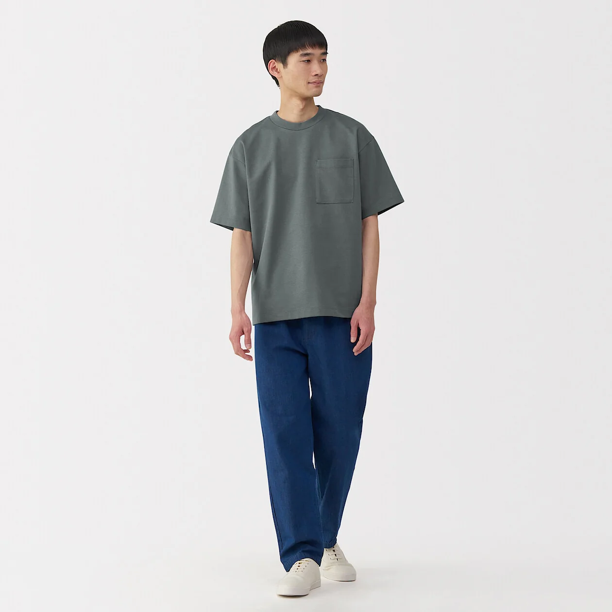 Cool Touch Crewneck Wide Short Sleeve T-Shirt - Image 52