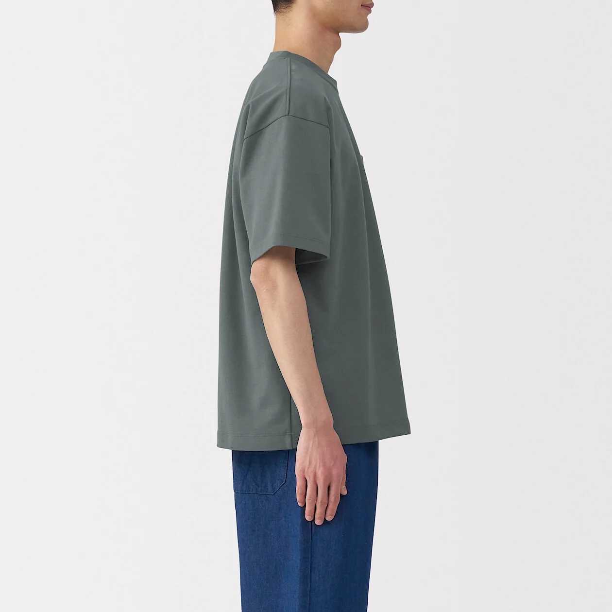 Cool Touch Crewneck Wide Short Sleeve T-Shirt - Image 53