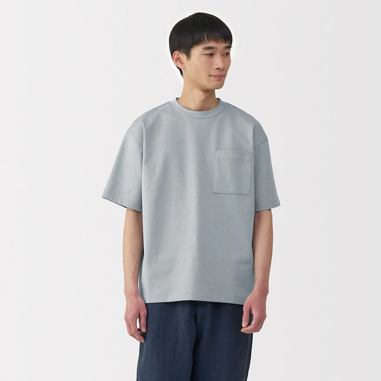 Cool Touch Crewneck Wide Short Sleeve T-Shirt - Image 58