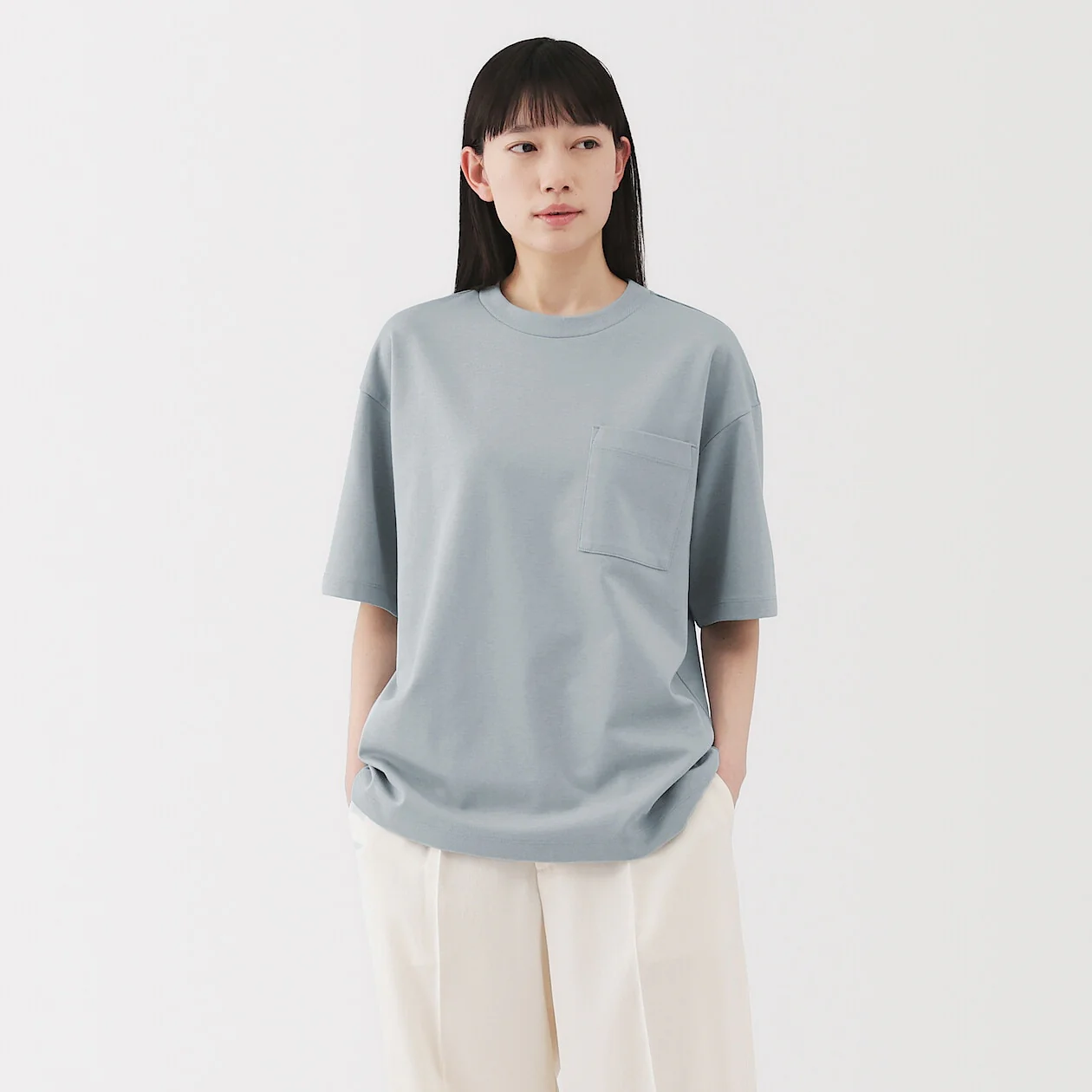 Cool Touch Crewneck Wide Short Sleeve T-Shirt - Image 59