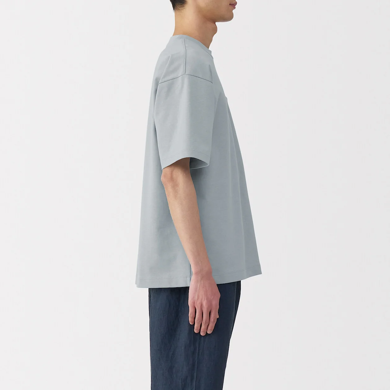 Cool Touch Crewneck Wide Short Sleeve T-Shirt - Image 61