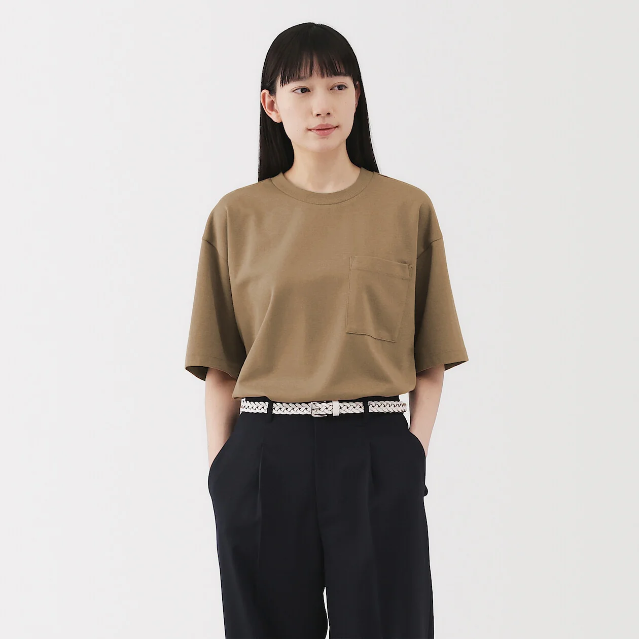 Cool Touch Crewneck Wide Short Sleeve T-Shirt - Image 67