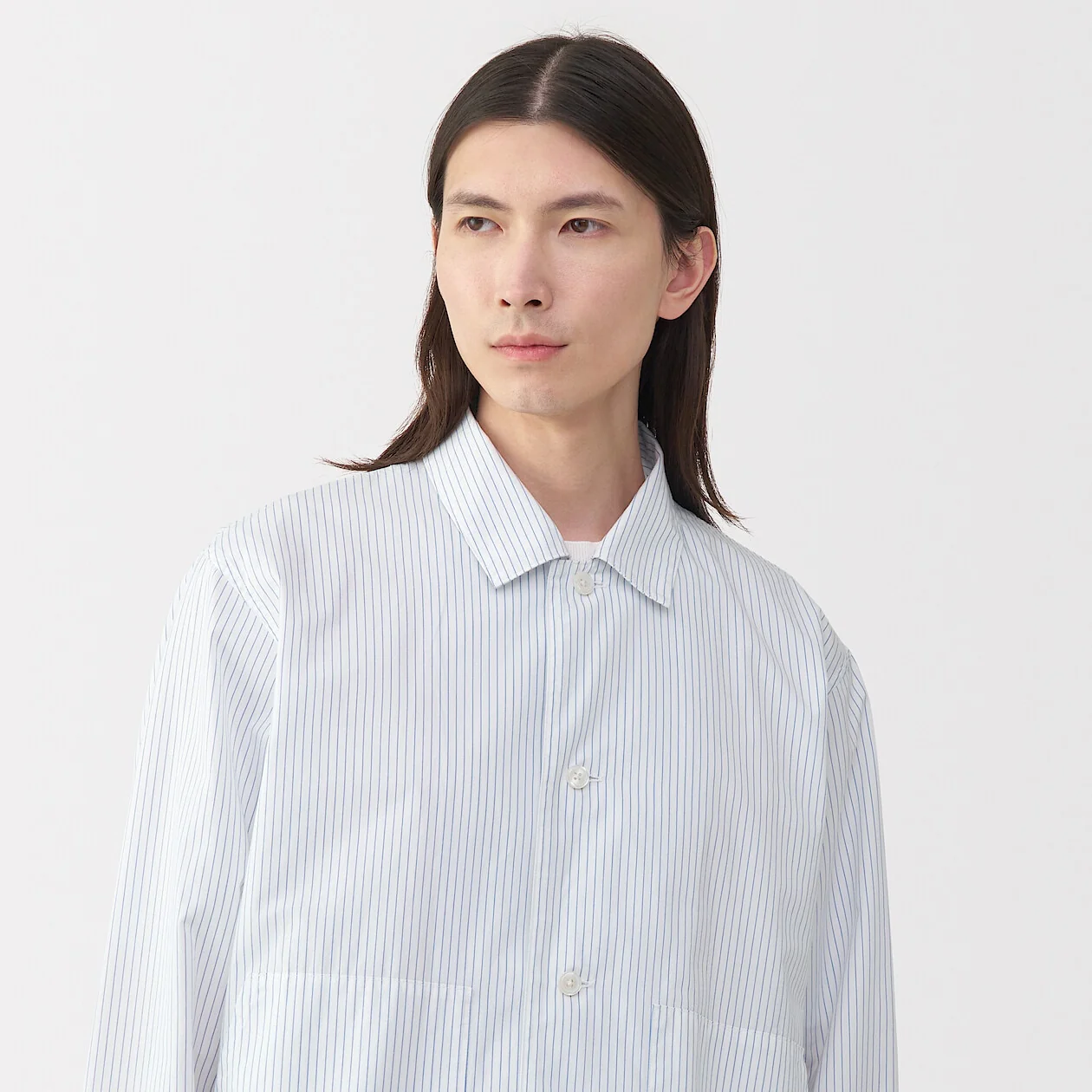 MUJI Labo 100% Cotton Shirt Jacket - Image 15