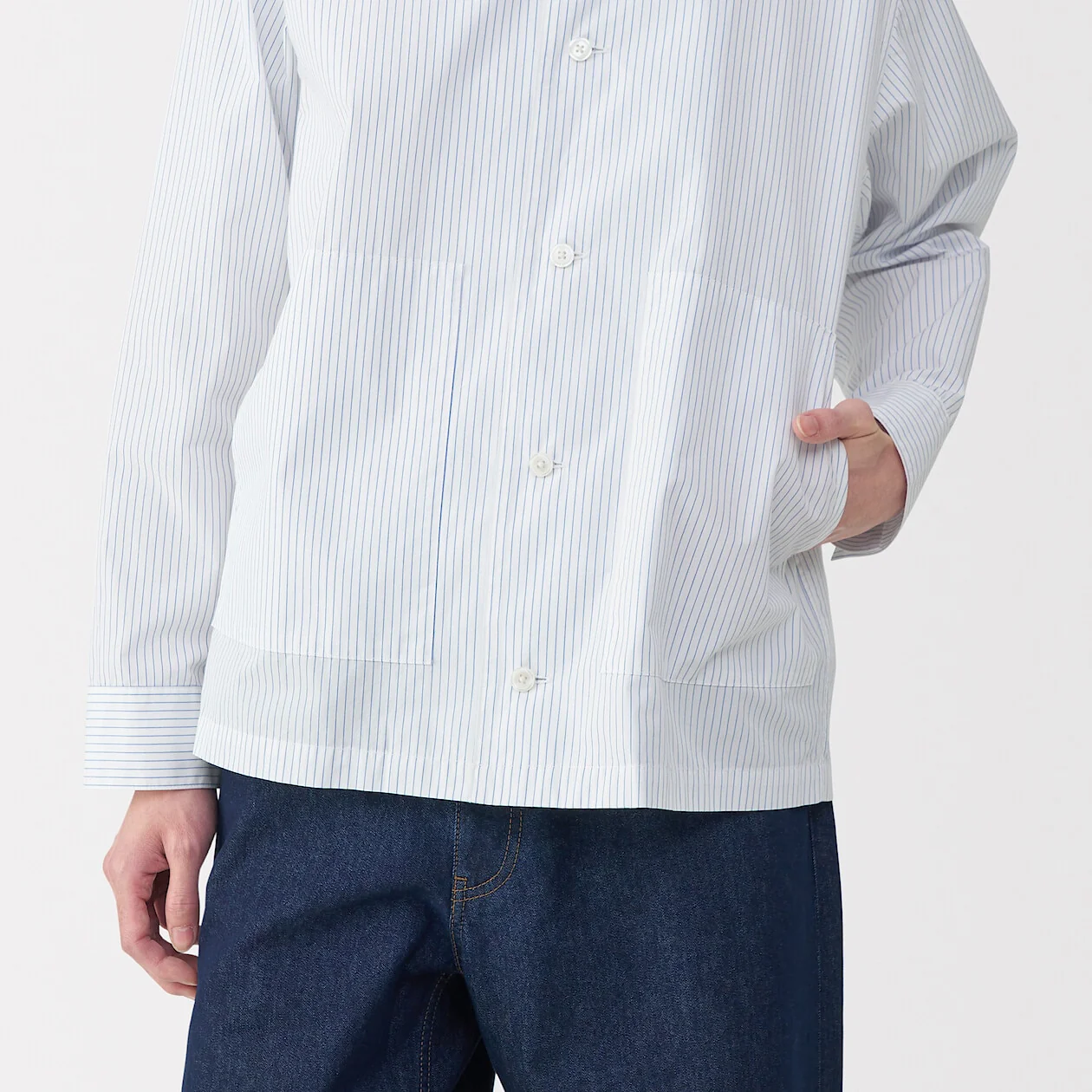 MUJI Labo 100% Cotton Shirt Jacket - Image 16
