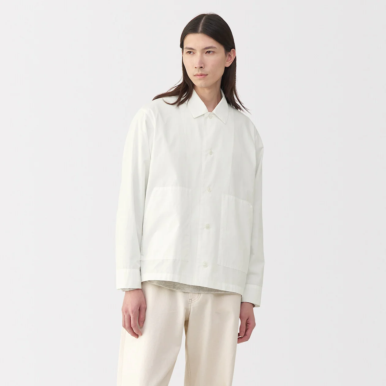 MUJI Labo 100% Cotton Shirt Jacket - Image 20