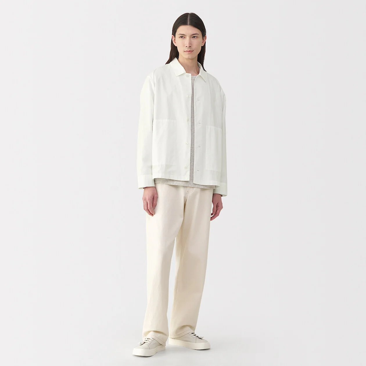 MUJI Labo 100% Cotton Shirt Jacket - Image 21