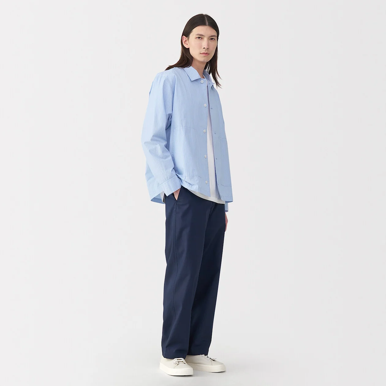 MUJI Labo 100% Cotton Shirt Jacket - Image 3
