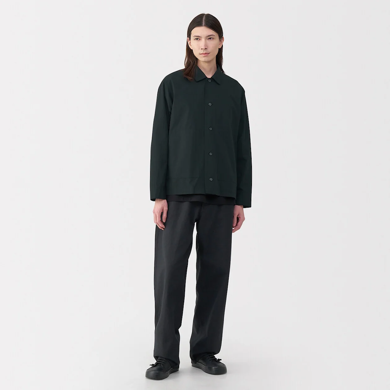 MUJI Labo 100% Cotton Shirt Jacket - Image 30