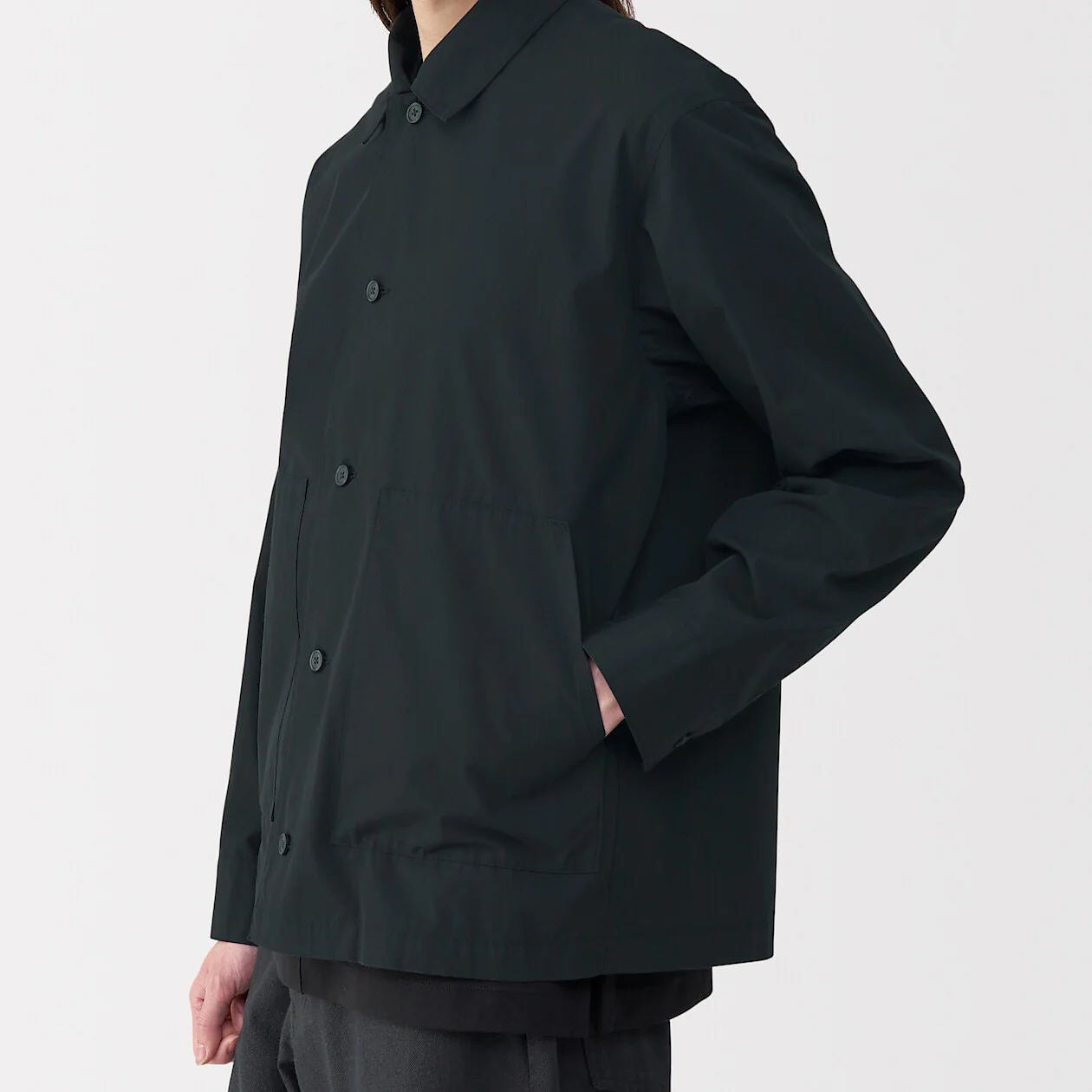 MUJI Labo 100% Cotton Shirt Jacket - Image 34