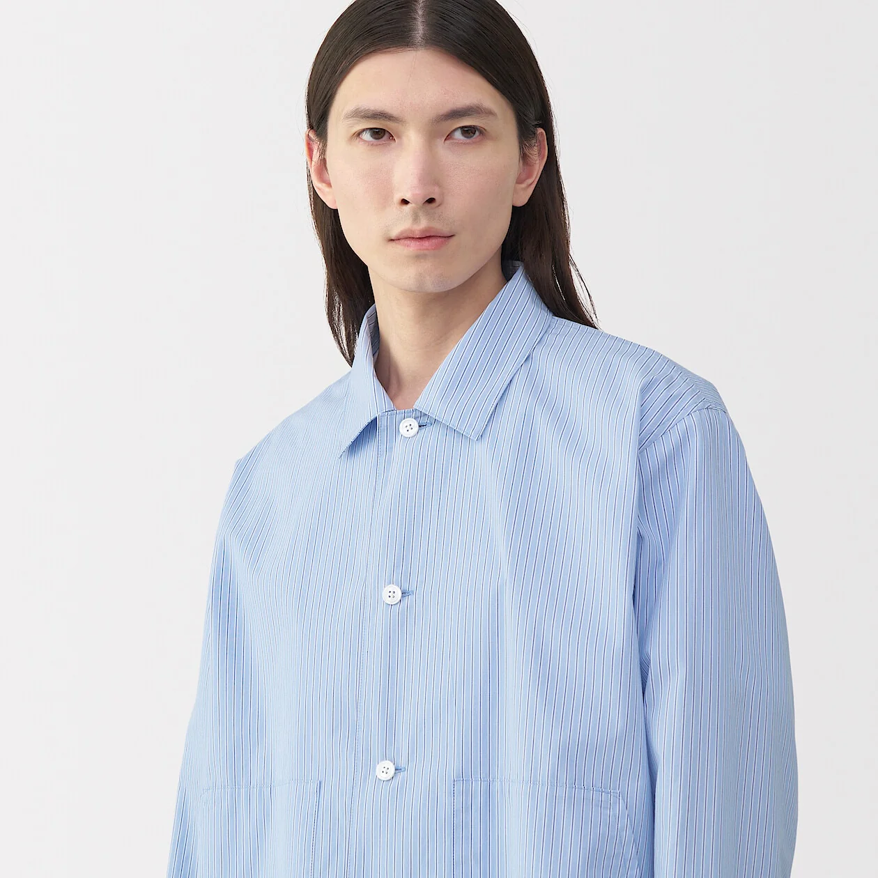 MUJI Labo 100% Cotton Shirt Jacket - Image 6