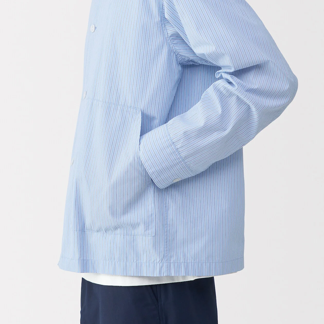 MUJI Labo 100% Cotton Shirt Jacket - Image 7