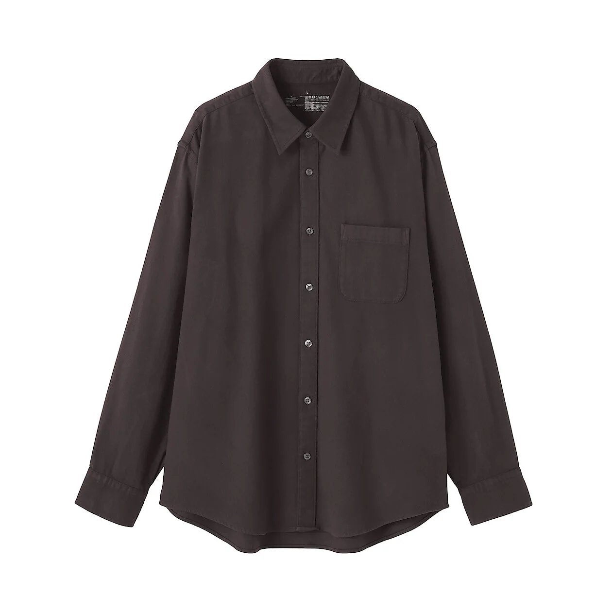 Double Brushed Flannel Long Sleeve Shirt - Image 27