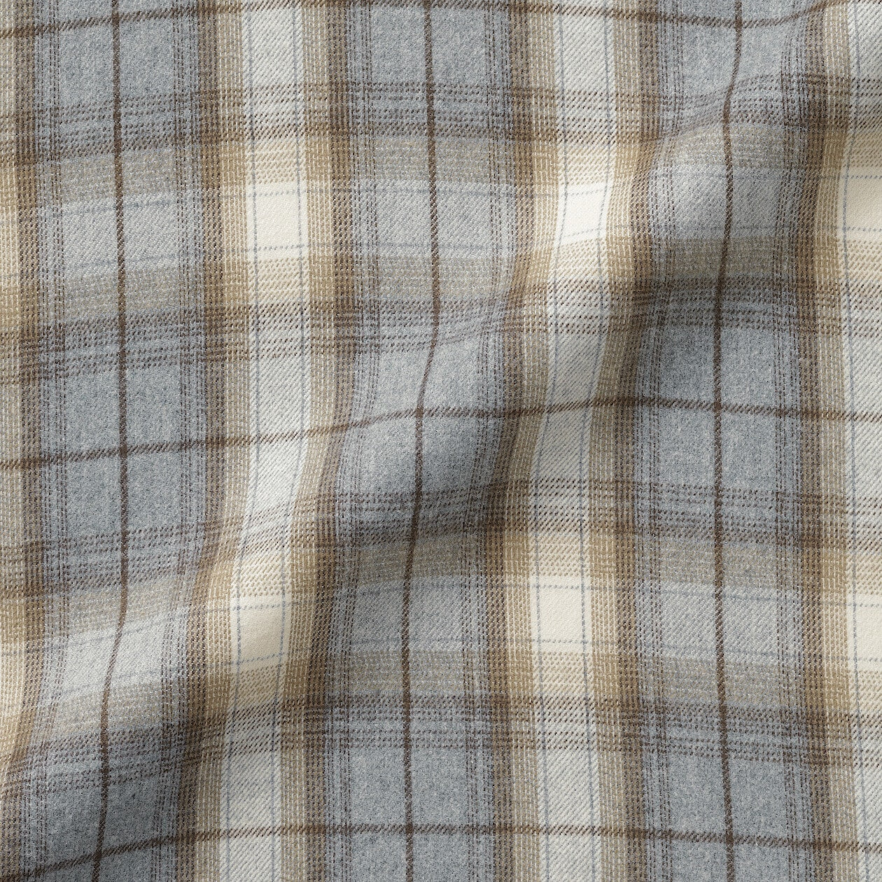 Double Brushed Flannel Long Sleeve Shirt - Image 34