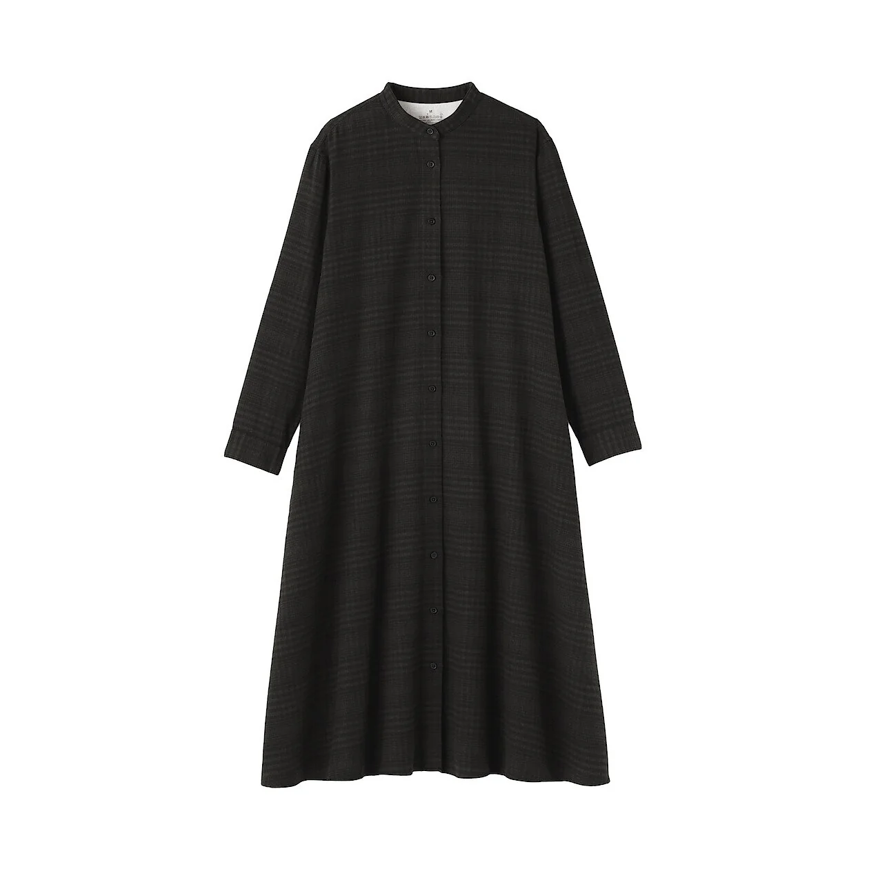 Double Brushed Flannel Long-Sleeve Dress - Image 19