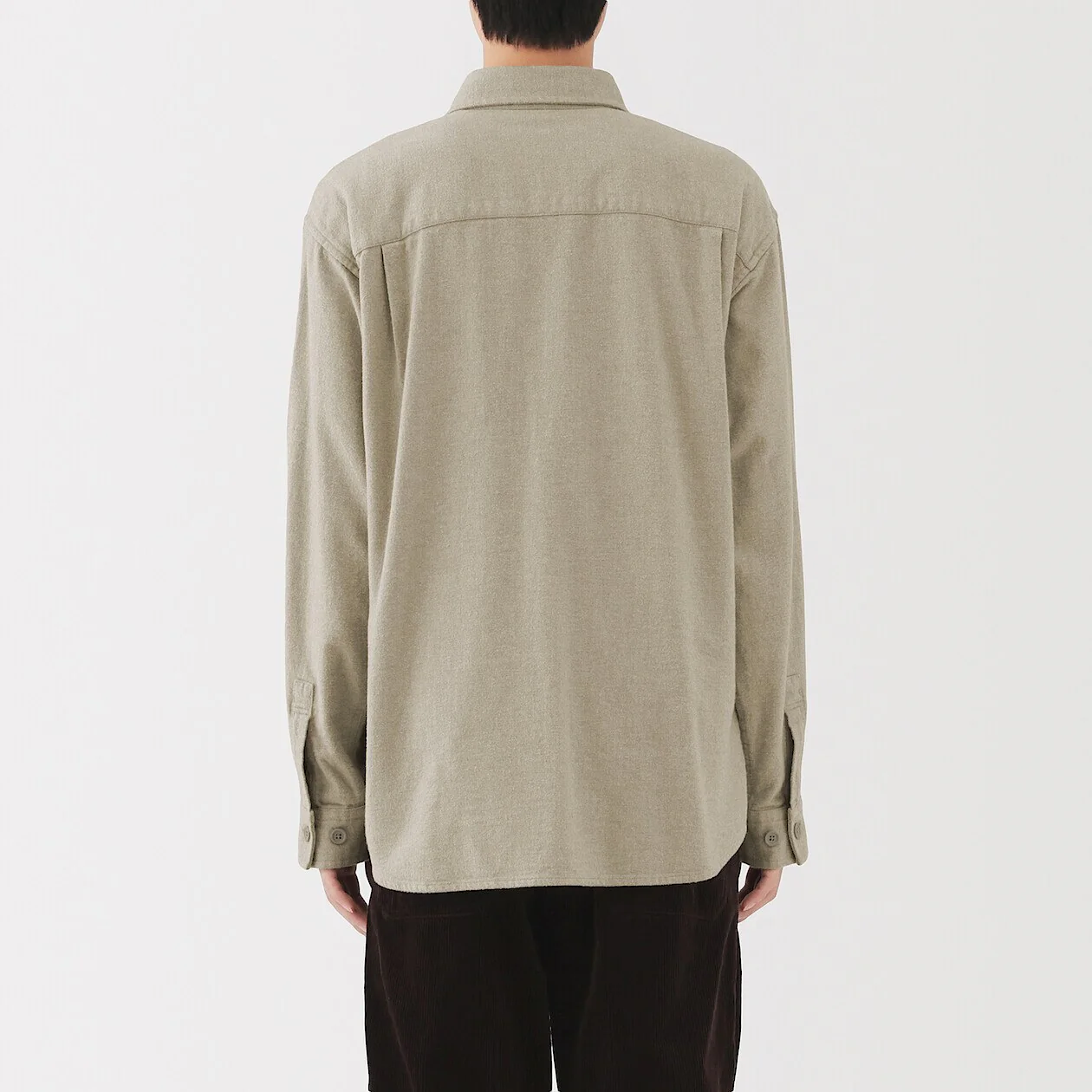 Double Brushed Flannel Shirt Jacket - Image 16