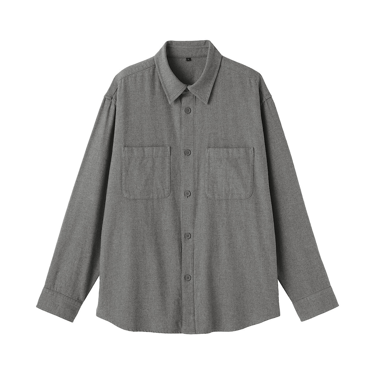Double Brushed Flannel Shirt Jacket - Image 7