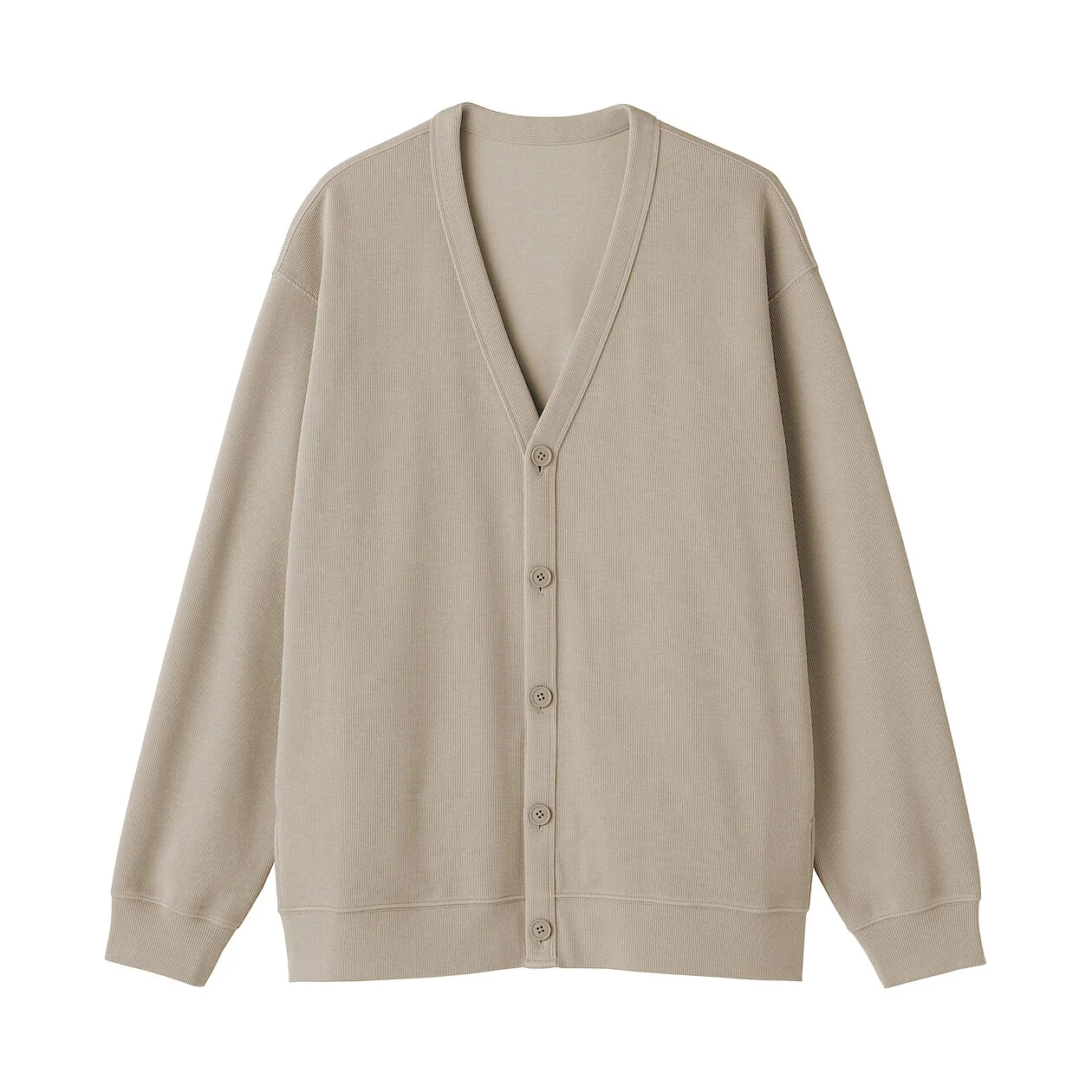Double Knitted V-Neck Cardigan - Image 9