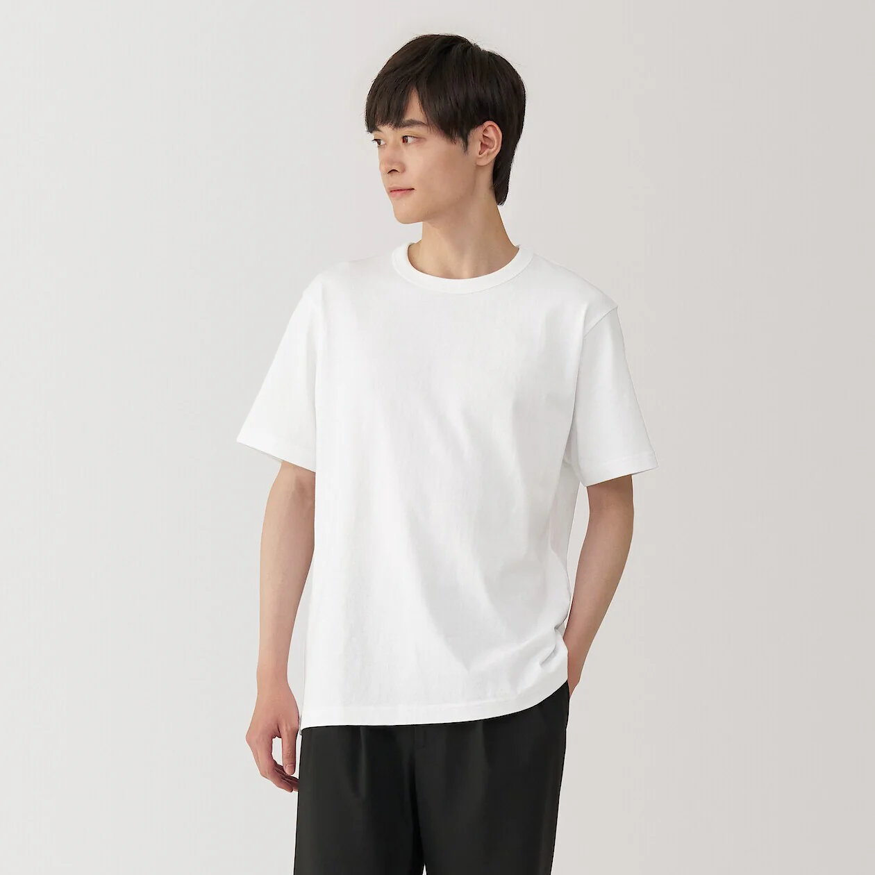 Heavyweight Jersey Crewneck T-Shirt - Image 11