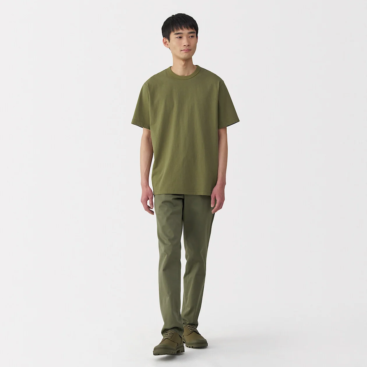 Heavyweight Jersey Crewneck T-Shirt - Image 4