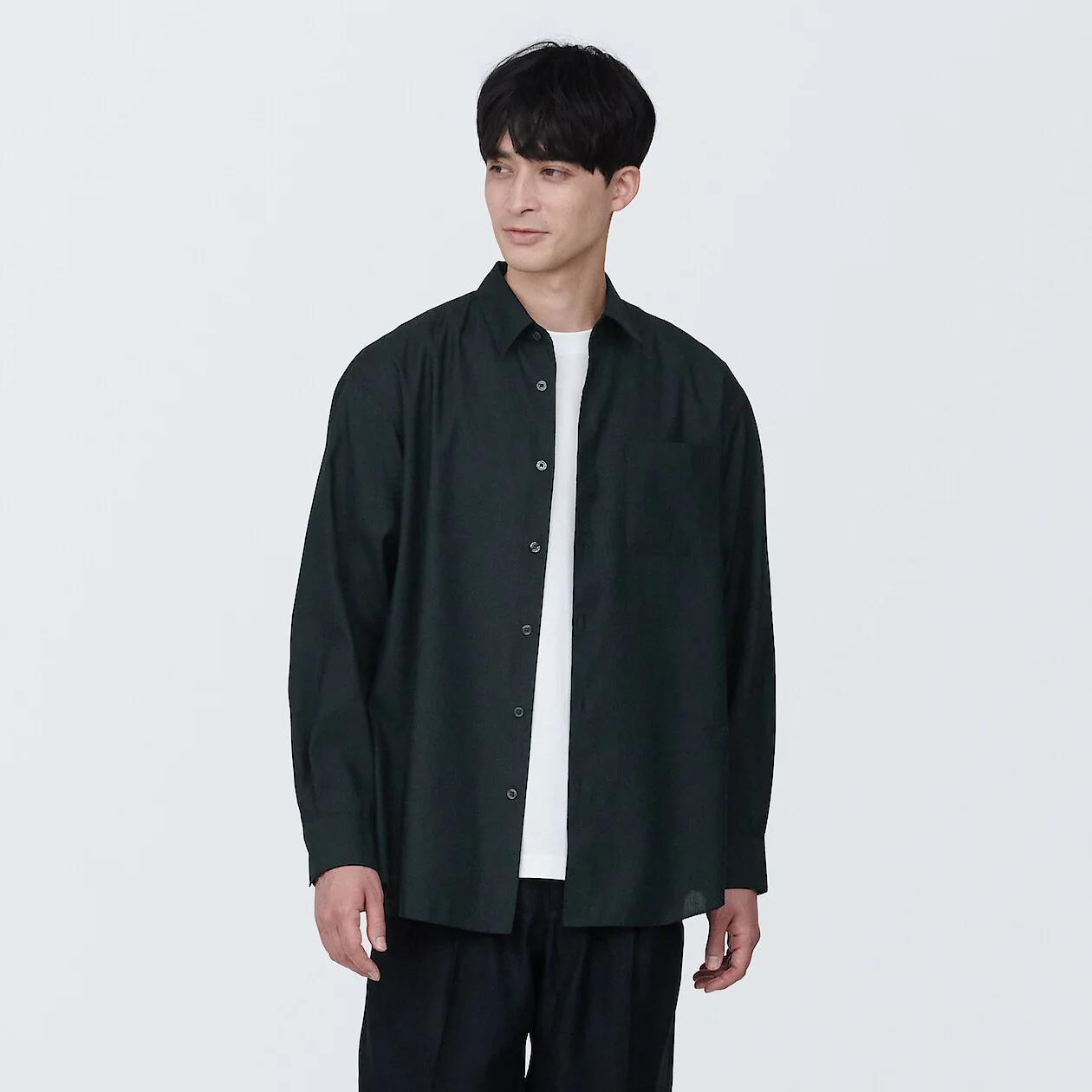 Hemp Blend Long Sleeve Shirt - Image 17