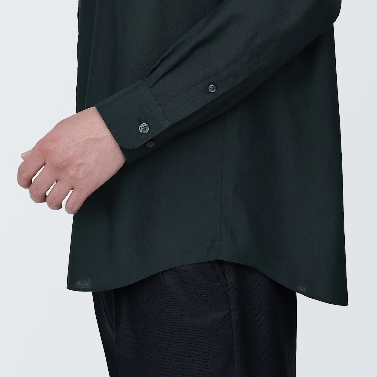 Hemp Blend Long Sleeve Shirt - Image 22