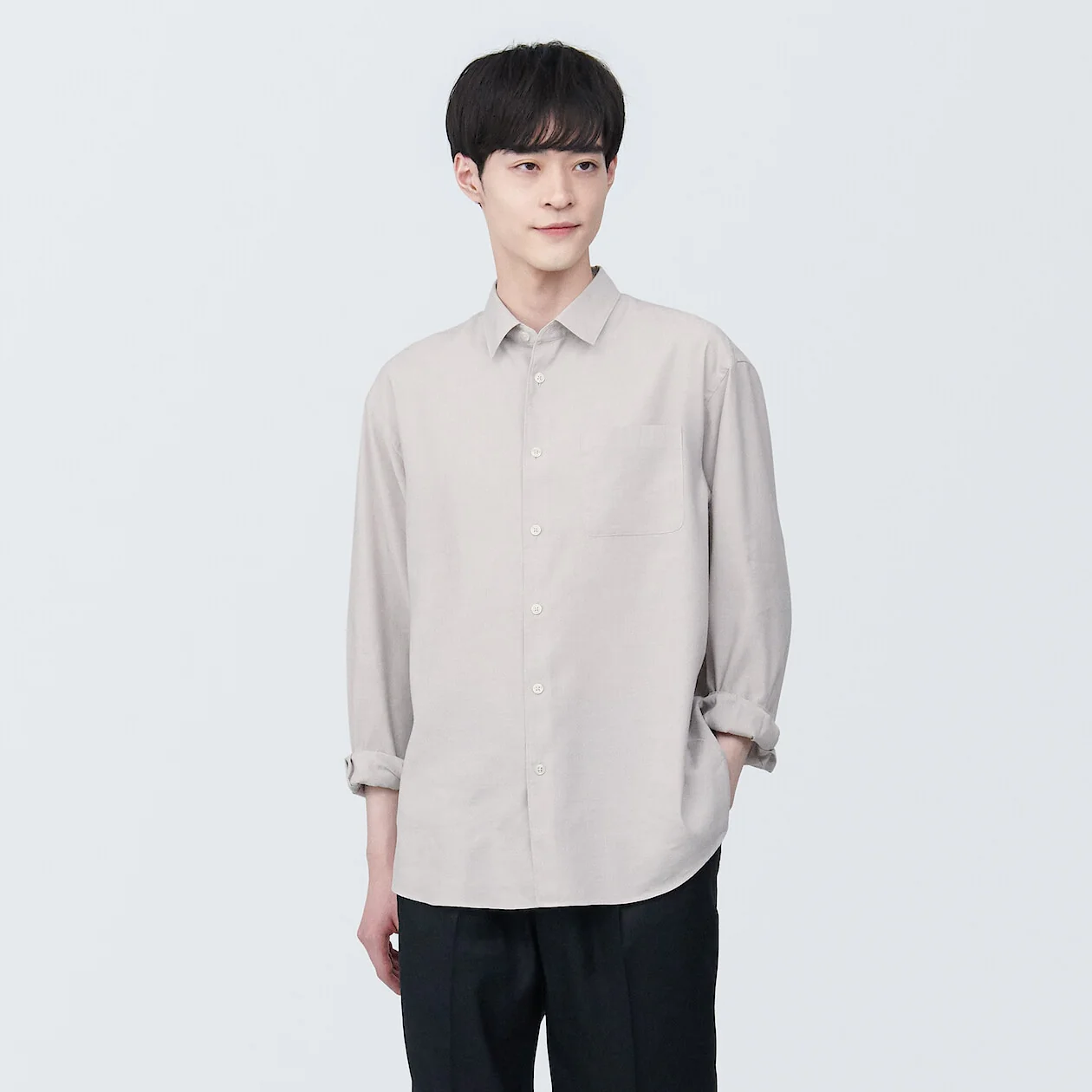 Hemp Blend Long Sleeve Shirt - Image 25
