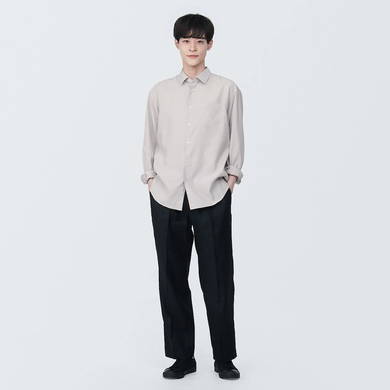 Hemp Blend Long Sleeve Shirt - Image 26