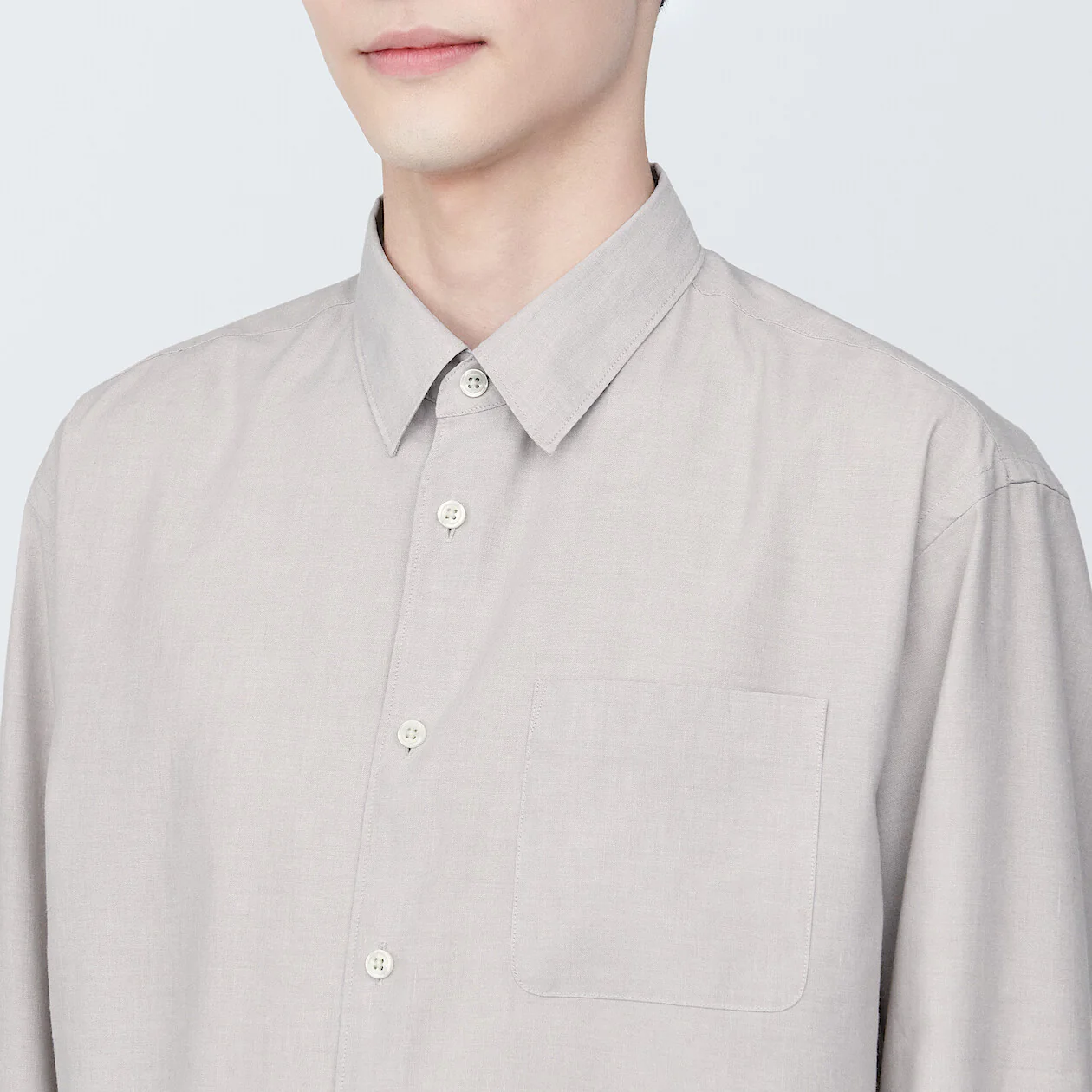 Hemp Blend Long Sleeve Shirt - Image 29