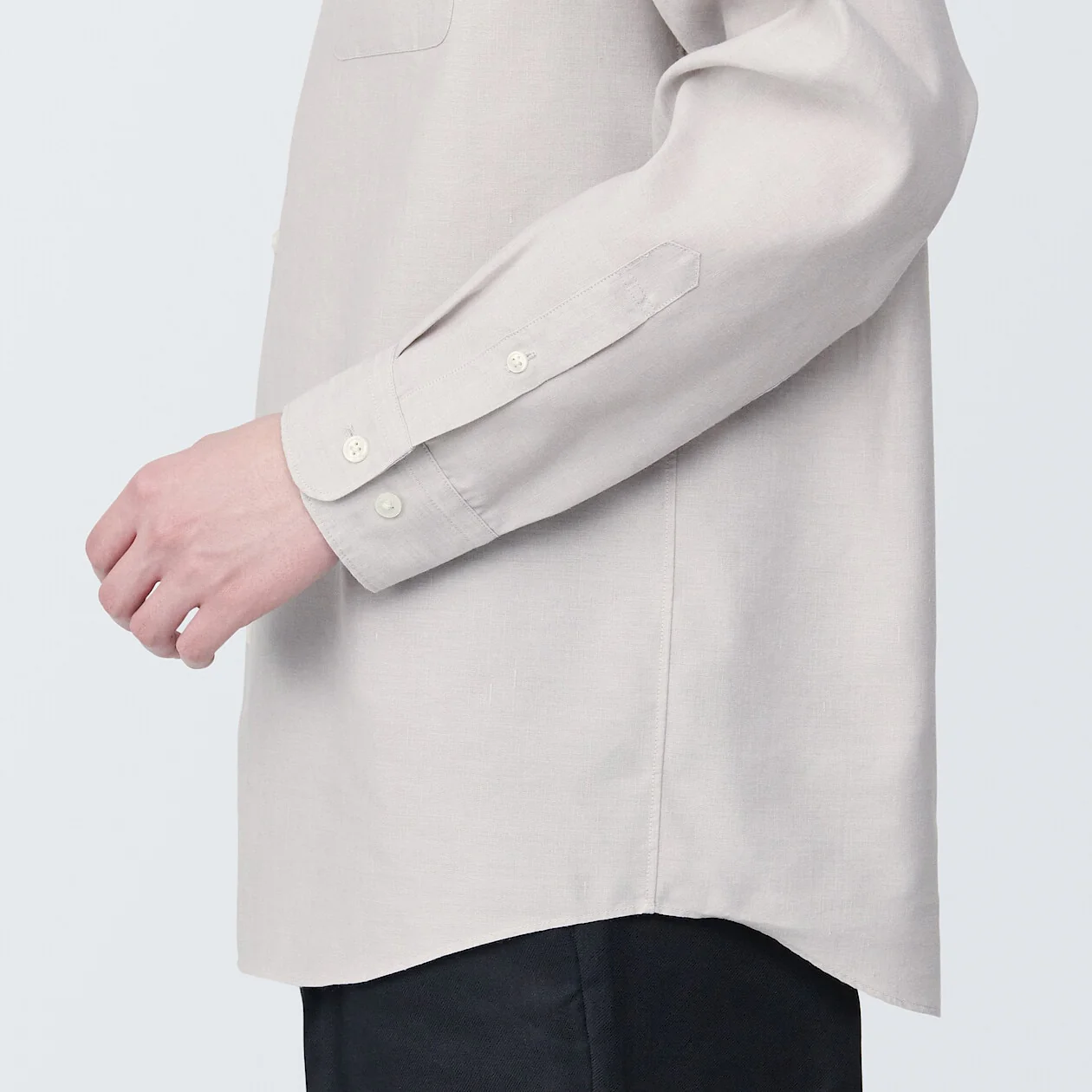 Hemp Blend Long Sleeve Shirt - Image 30