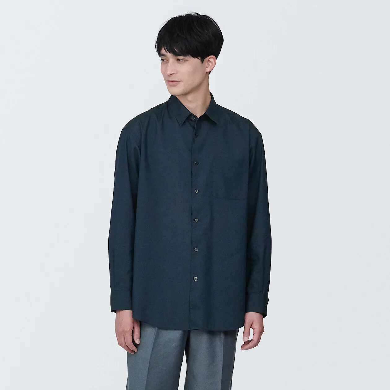Hemp Blend Long Sleeve Shirt - Image 33