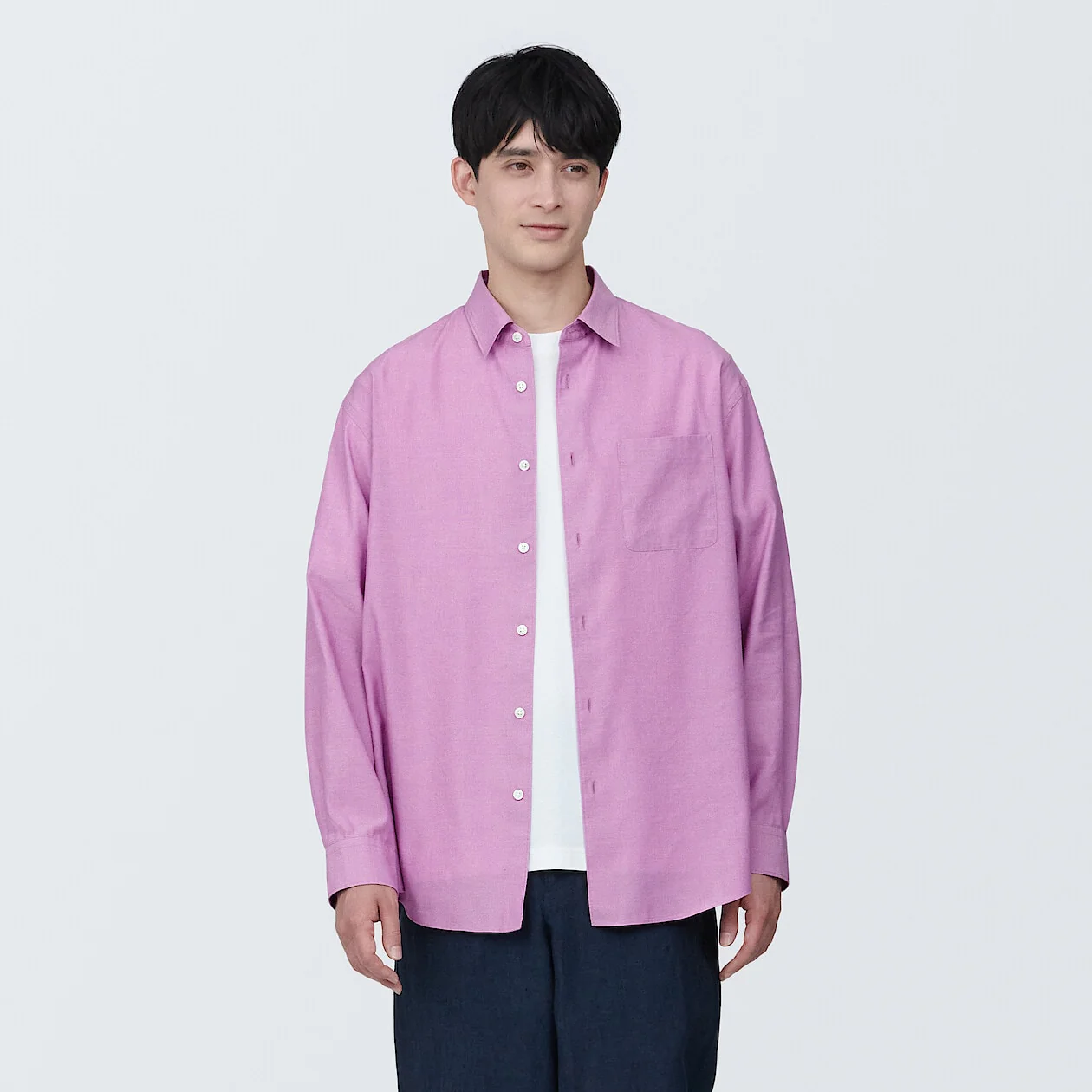 Hemp Blend Long Sleeve Shirt - Image 41