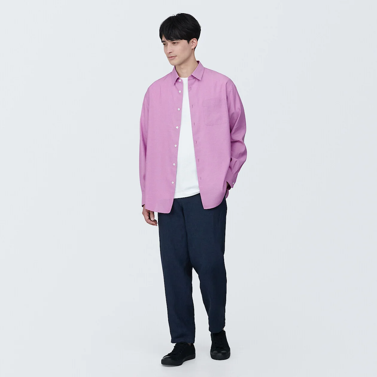 Hemp Blend Long Sleeve Shirt - Image 42