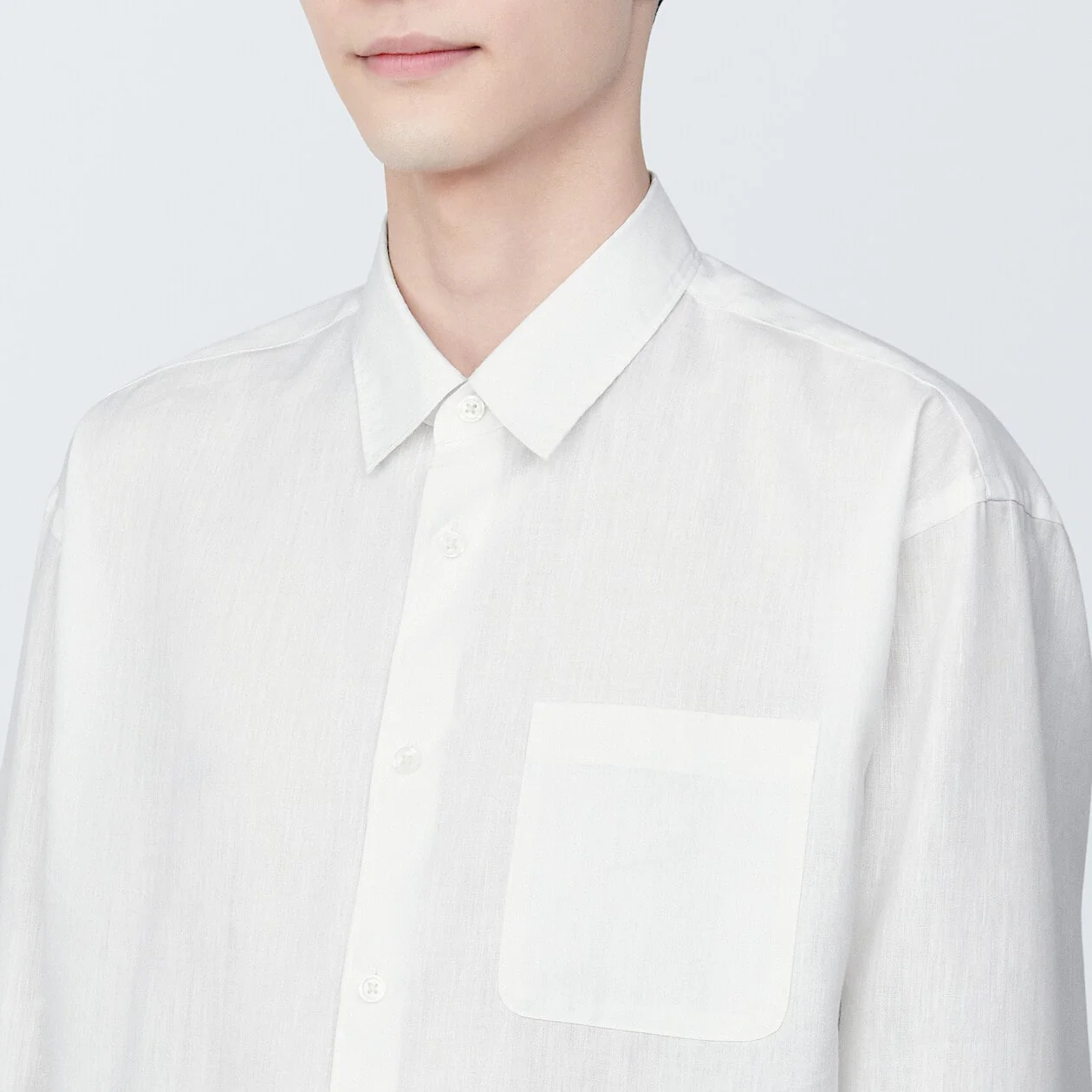 Hemp Blend Long Sleeve Shirt - Image 5