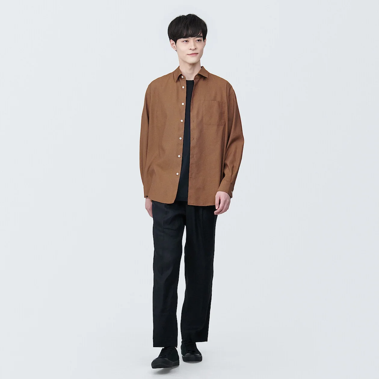 Hemp Blend Long Sleeve Shirt - Image 50